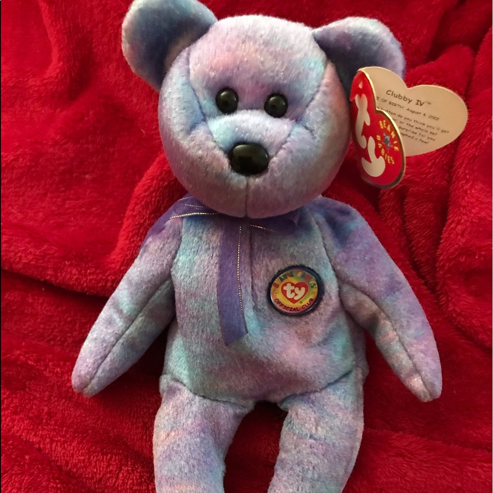 TY BEANIE BABIES (CLUBBY IV)